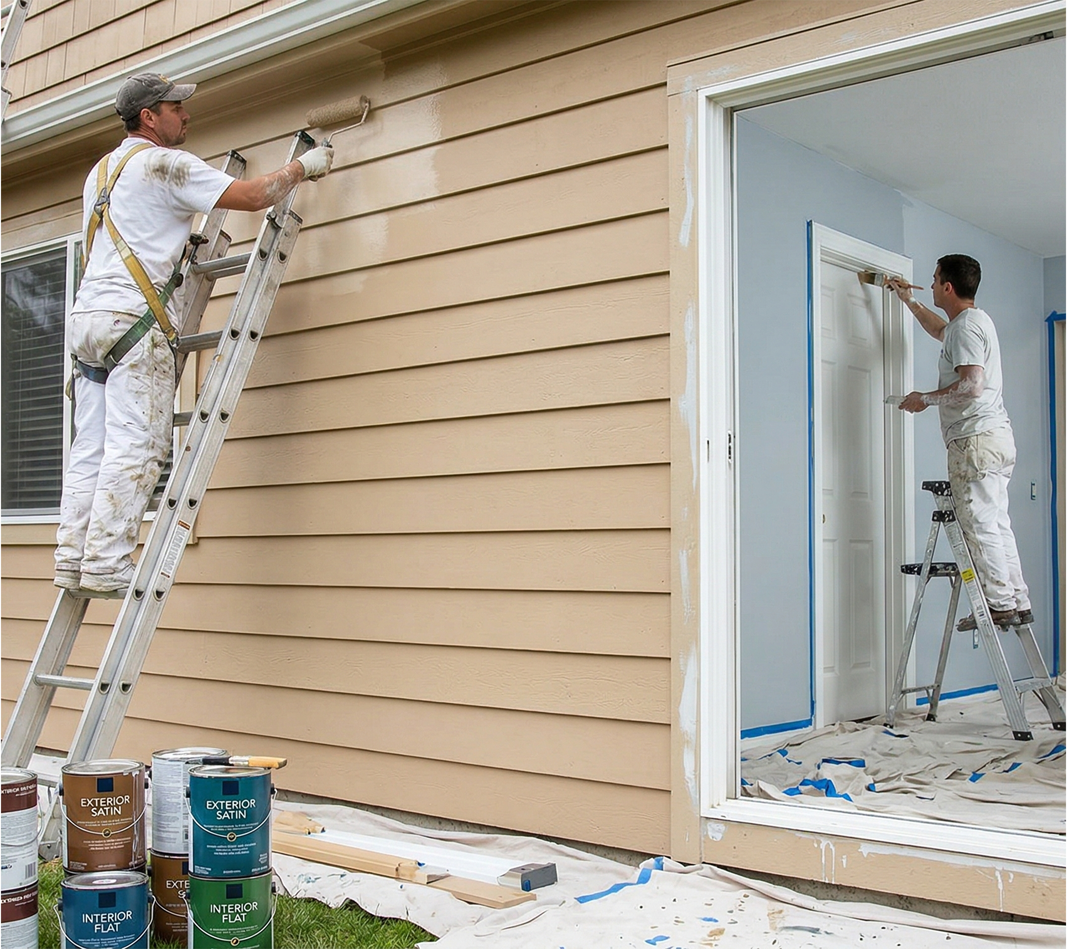 Interior vs Exterior Painting: Which One Should You Do First?